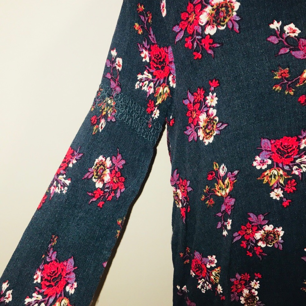 Free People Floral Jade Swing Tunic Dress - Picture 6 of 9
